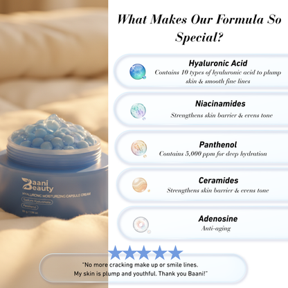 Baani Hyaluronic Moisturizing Capsule Cream