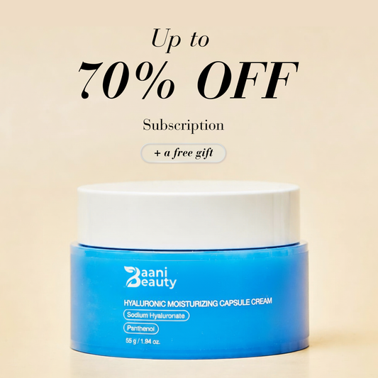 Baani Hyaluronic Moisturizing Capsule Cream