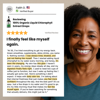 Baani's Deodorizing, Skin & Gut Health Chlorophyll Drops