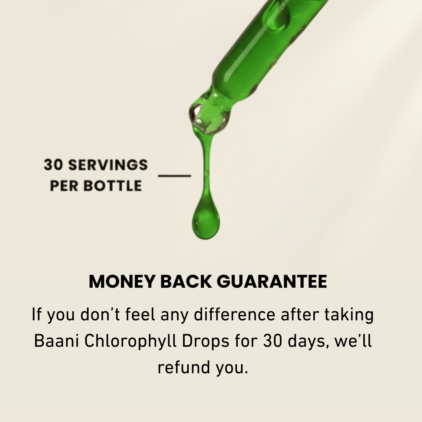 Baani's Deodorizing, Skin & Gut Health Chlorophyll Drops